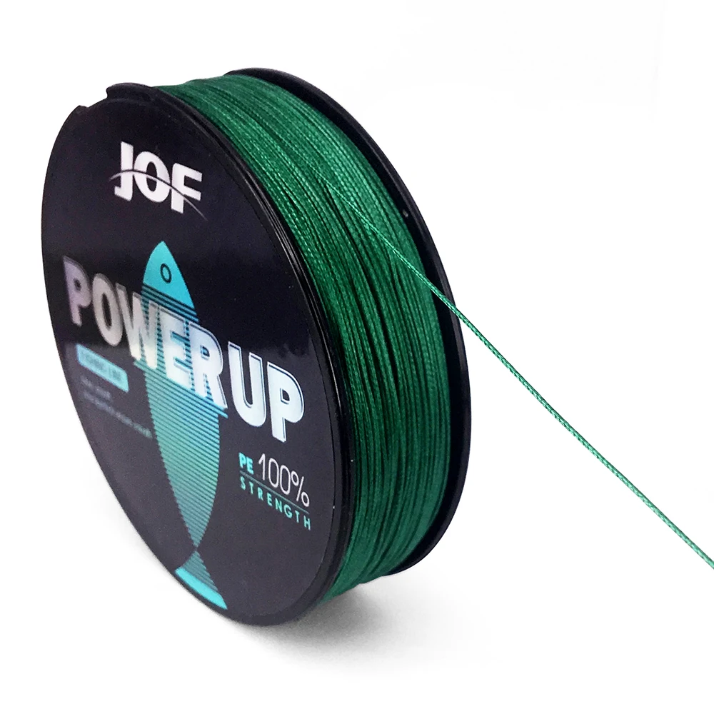 JOF POWER UP X8 плетеная рыболовная леска 150 м 164YDS 8 нитей проволока PE многофиламентная