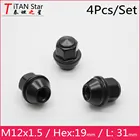 4 шт., шестиугольные гайки для колес M12 x 1,5