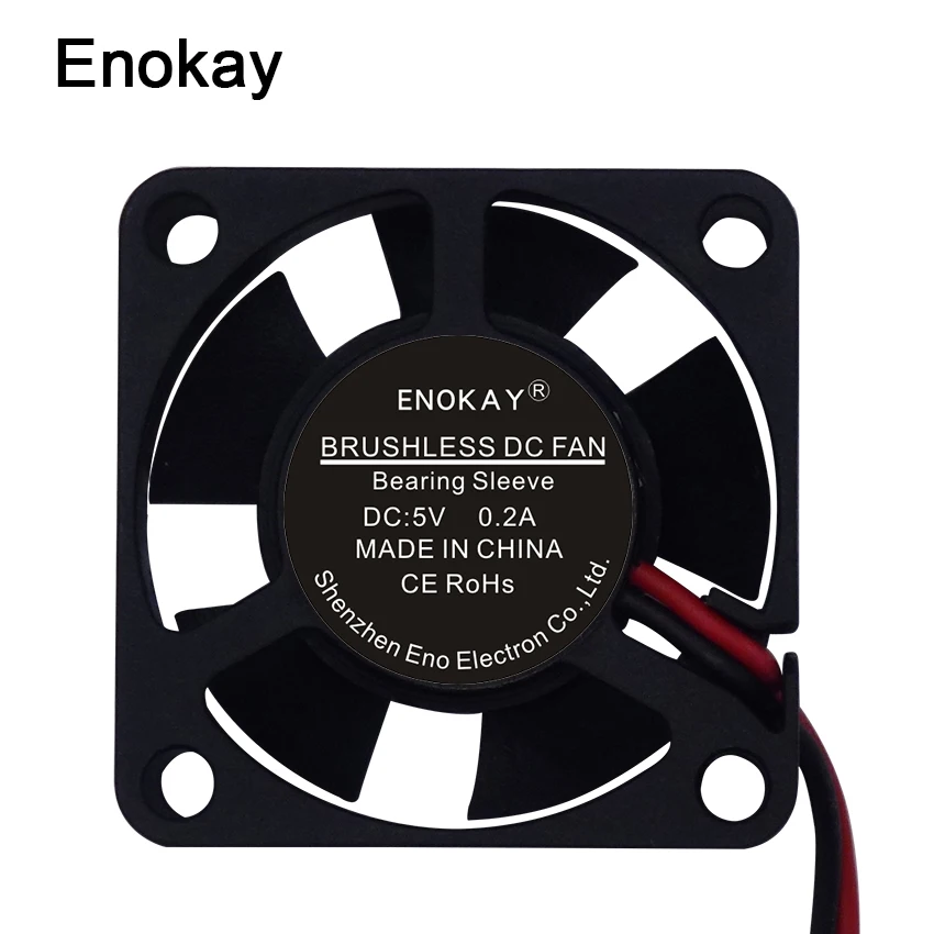 Контроллер вентилятора для компьютера Enokay 1 шт. 3010 2 контакта 30 мм 30x30x10 3 см 12 В 2pin