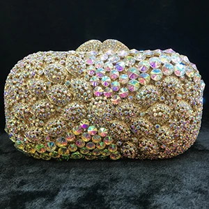 Женская свадебная Сумка клатч роскошные вечерние клатчи с кристаллами и