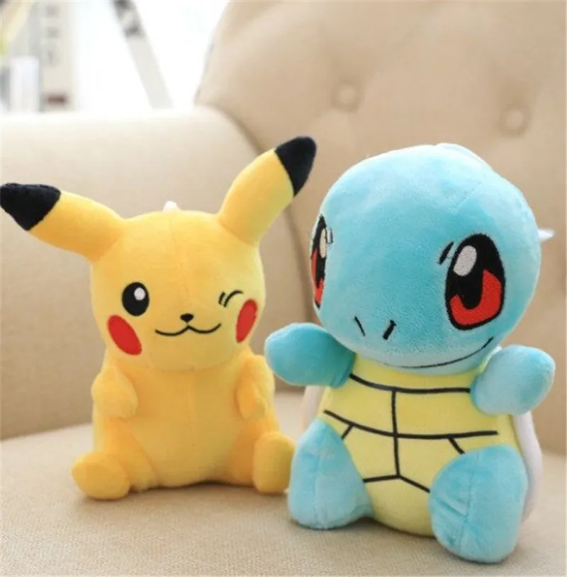 Пикачу плюшевая игрушка Jigglypuff Poliwhirl Charmander генгара кукла с подушкой для сна детей