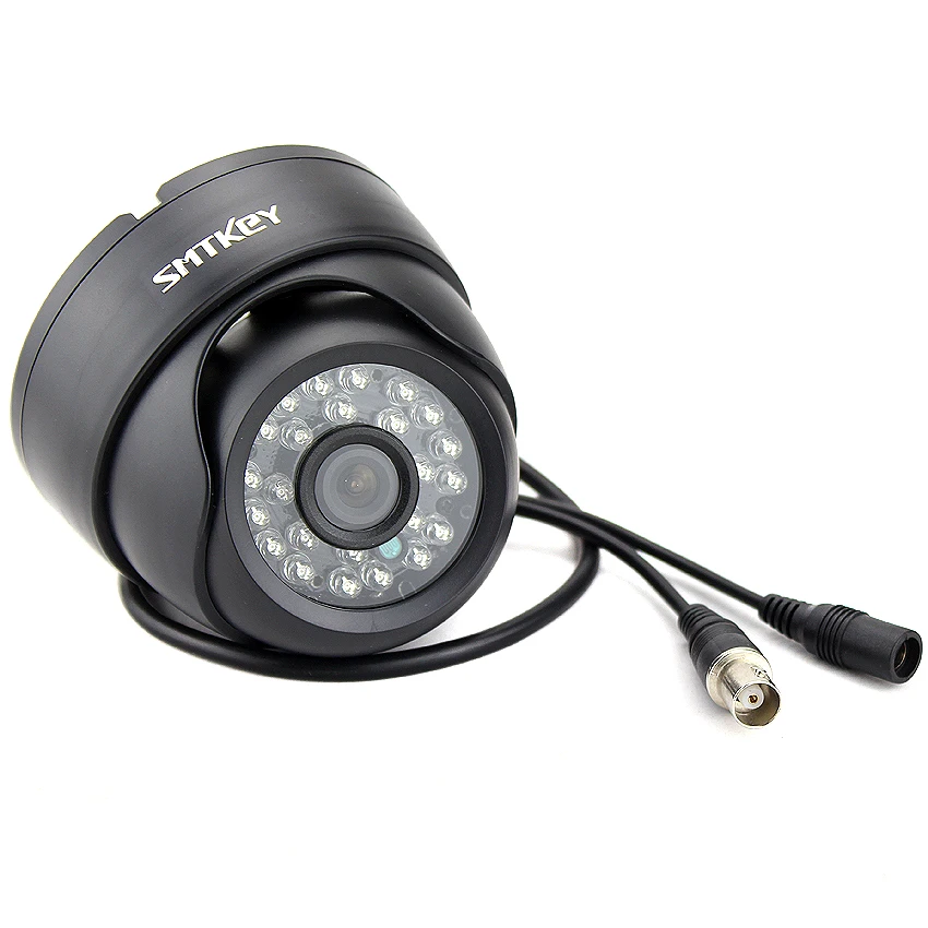 

SMTKEY 700TVL or 1000TVL or 1200TVL Color CMOS Night Vision Day Night Indoor CCTV Camera