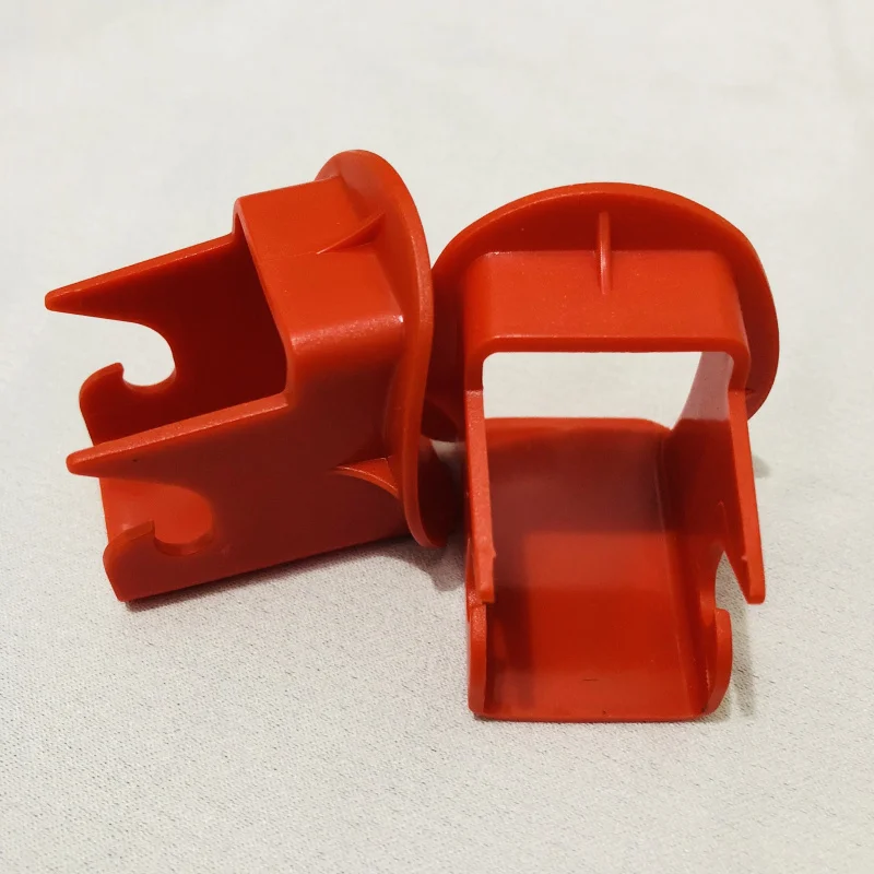 2 pieces red Новая направляющая защелки 2 шт.! Пассажирские автомобильные сиденья для безопасности детей, общая направляющая защелки с интерфейсом Isofix(ISOFIX), запчасти для автомобильных сидений - Цвет: 2 pieces red