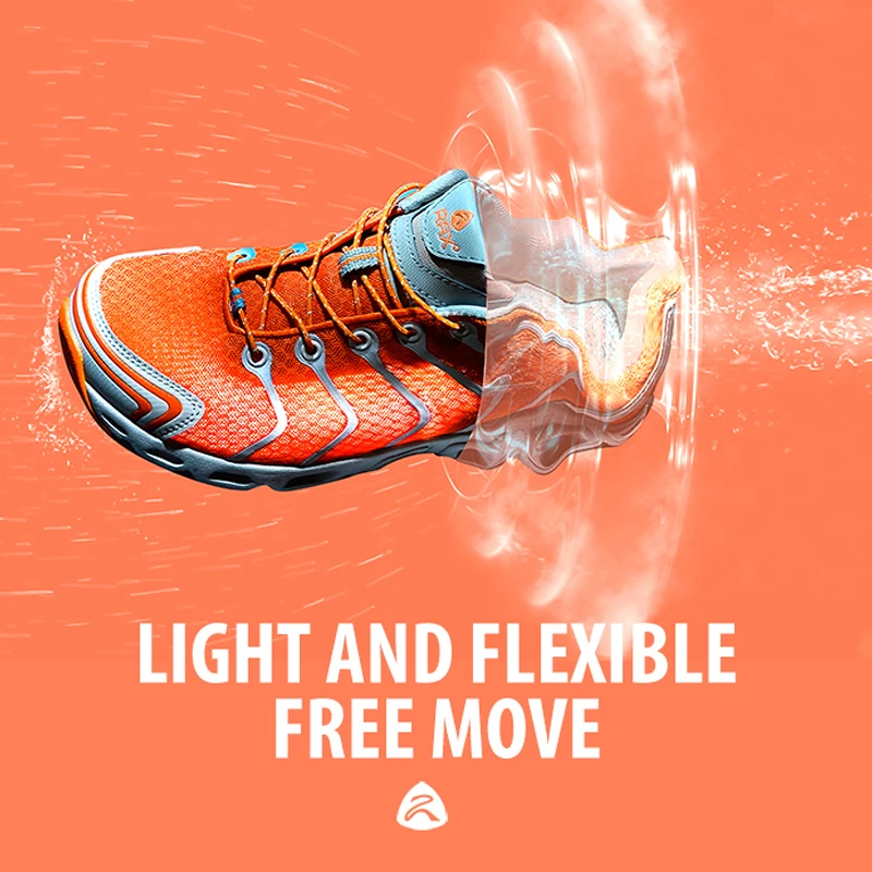 Rax новый открытый дышащая быстросохнущая Пеший Туризм обувь Для мужчин открытые