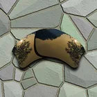 Бронзовые медные солнцезащитные очки поляризованные Сменные линзы для солнцезащитных очков Oakley Flak Jacket XLJ