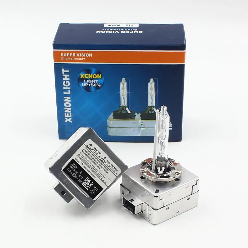 FStuning HID ксеноновая лампа D1S 35 Вт 4300 К 6000 8000 авто ксеноновые фары для автомобиля