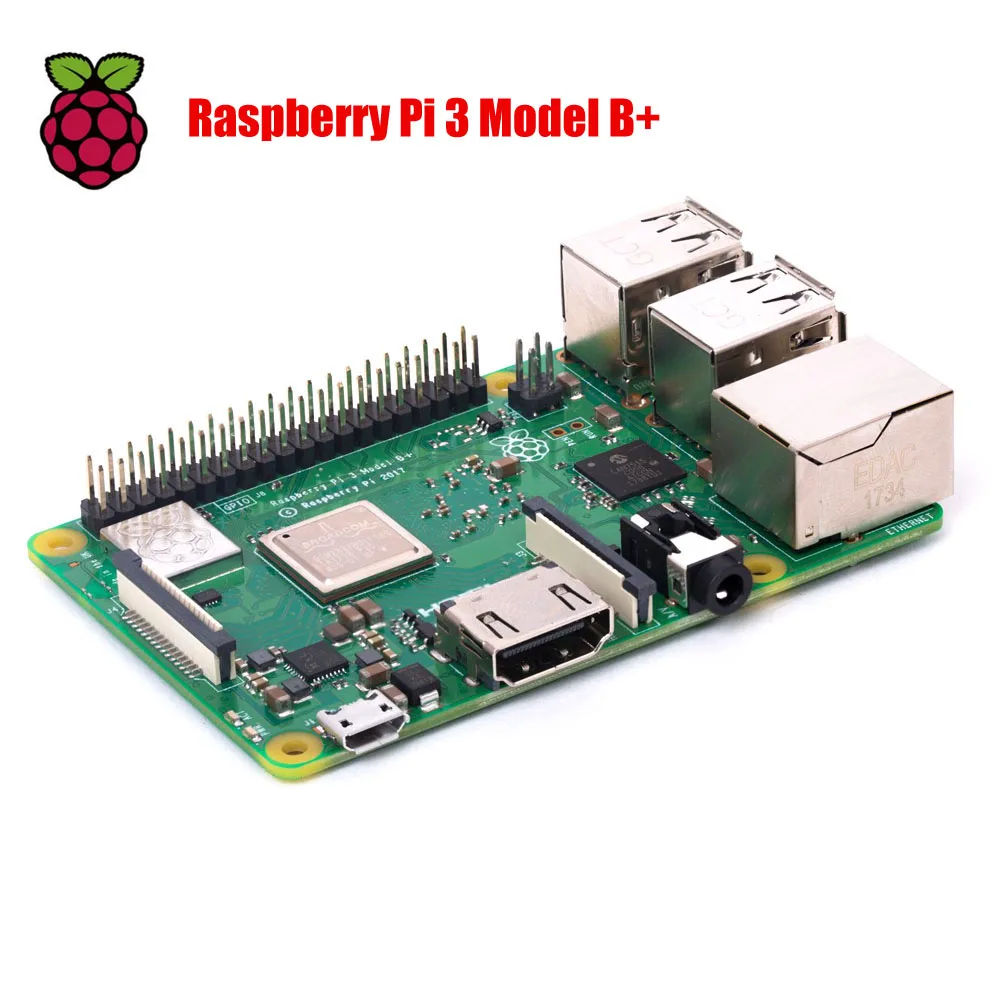Новые 2018 Оригинал Raspberry Pi 3 Модель B плюс улучшенная версия 1 4 ГГц Cortex-A53 с ГБ