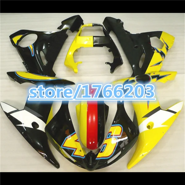 Для YZFR6 03 05! YZF600 05 04 2004 желтый красный белый черный YZF R6 обтекатель для обтекателя