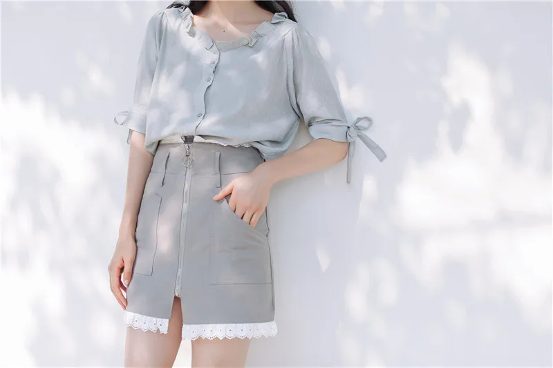 Женские футболки в японском стиле Харадзюку лето 2020 шикарный деревянный ремень с