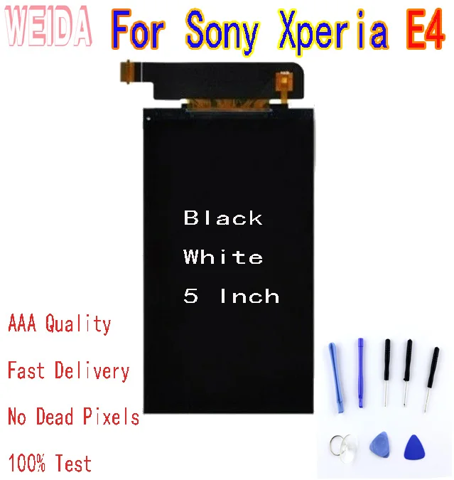 ЖК-дисплей WEIDA 5 дюймов для Sony Xperia E4 E2104 E2105 E2114 E2115 E2124 сенсорный экран с