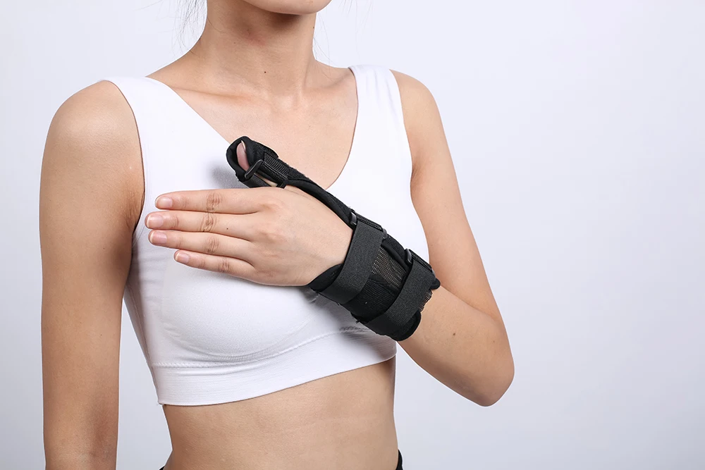 Палец защиты brace LJ-304 Упругой Thumb Wrap Запястье Руки Brace Шинная Поддержка Артрит Боли