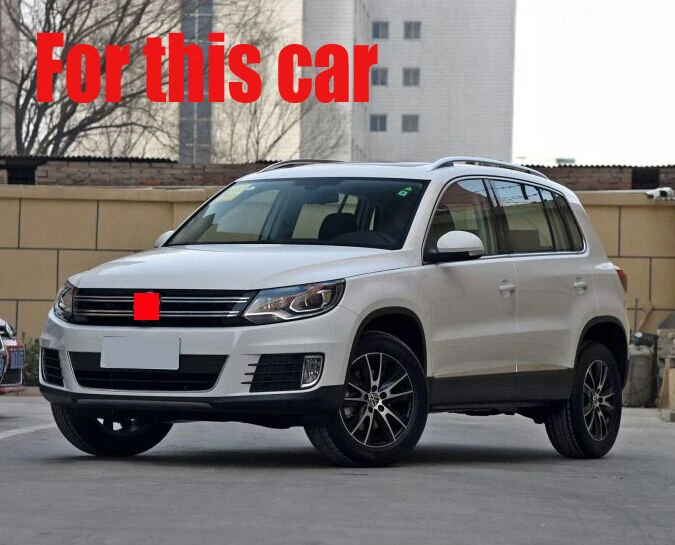 

For Volkswagen VW TIGUAN 2010-2016 ABS Pearl Chrome Steering Wheel trim cover