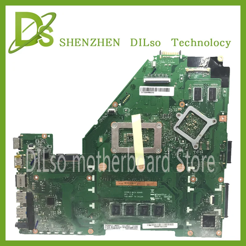 Verkaufen KEFU X550LD Motherboard Für ASUS X550LD X550LC A550L Y581L W518L X550LN Laptop Motherboard Original Test Motherboard I3-4010U
