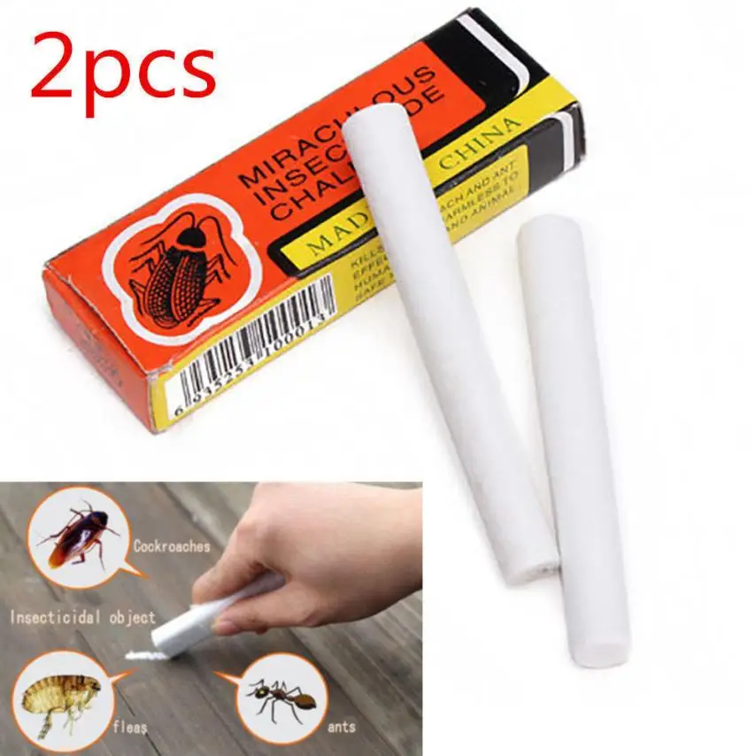 2 шт. коробка против приманка для уничтожения тараканов Чудесный Инсектицид Мел