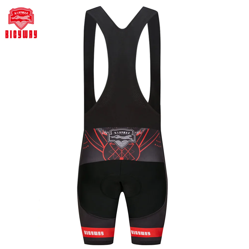 Bicyway 2019 Outdoor Men's Bike Ropa Ciclismo Bicycle Cycling Wear Riding Bib ShortsTights Gel Padded XS-5XL | Спорт и