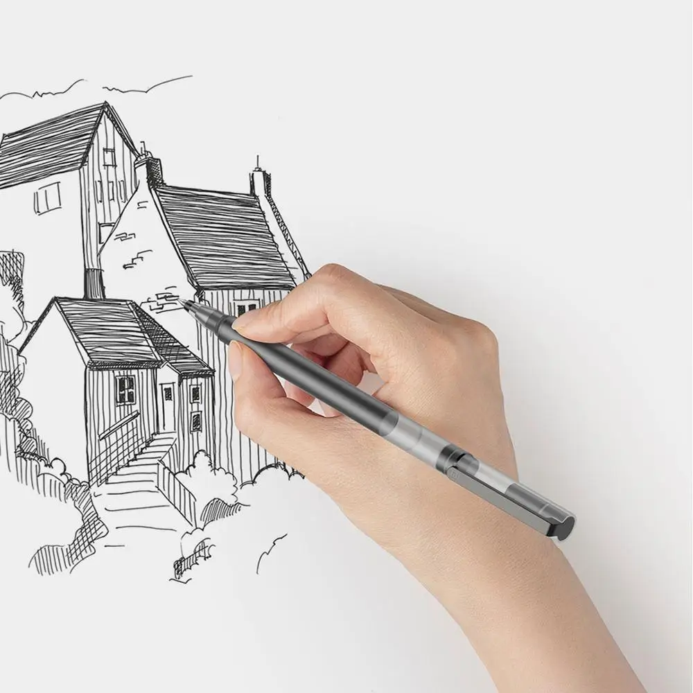 10 шт./компл. MI Mijia Sign Pen 0 5 мм шариковая ручка Core прочная для подписи заправка черные