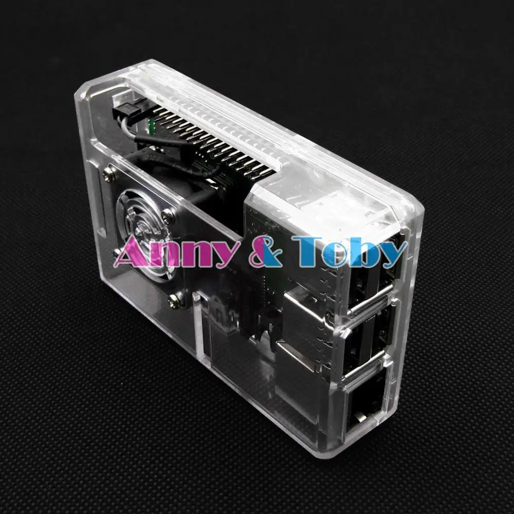 Модель B47: Raspberry PI 3B + plus B прозрачный синий корпус Корпус для 2 и | Компьютеры офис