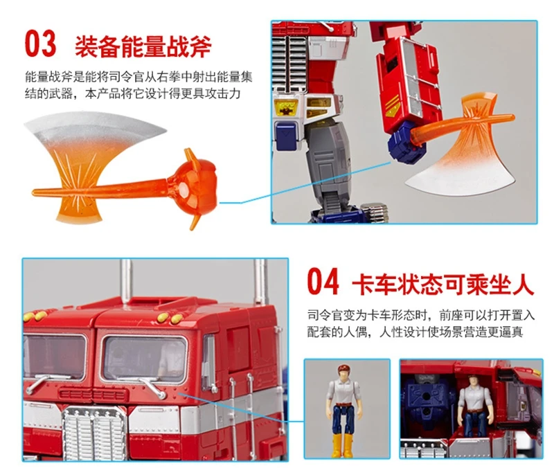 Wei jiang MP10 Optimus японская версия MPP10 сплав Версия Увеличение деформации игрушка Алмазный робот ПВХ фигурка игрушка