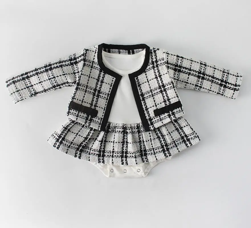 86005 Black White Новинка года; мягкая дышащая куртка для маленьких девочек осеннее пальто с длинными рукавами для новорожденных тонкая трикотажная верхняя одежда для детей топы для девочек - Цвет: 86005 Black White