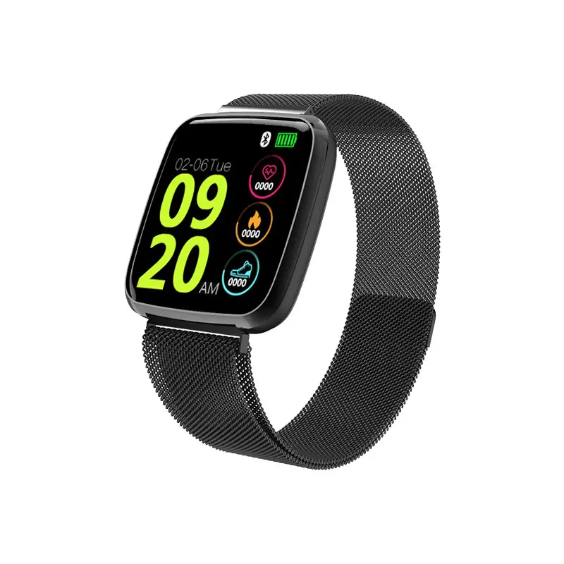 S7 black steel Смарт-часы с Bluetooth, мужские часы для измерения артериального давления, женские Смарт-часы, водонепроницаемые спортивные часы с трекером, WhatsApp для Android Ios - Цвет: S7 black steel