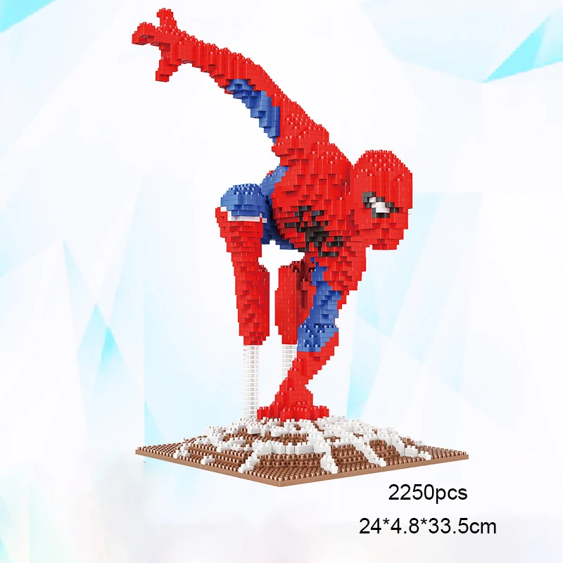 Marvel Hero серия маленькие частицы строительные блоки игрушки 2000 шт Детские