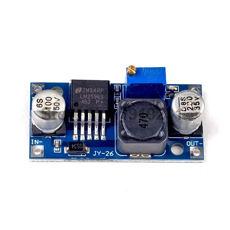 Высокое качество 3A Регулируемый DC LM2596 LM2596S ADJ Вход 3 V 40 Выход 1 25 35 понижающий