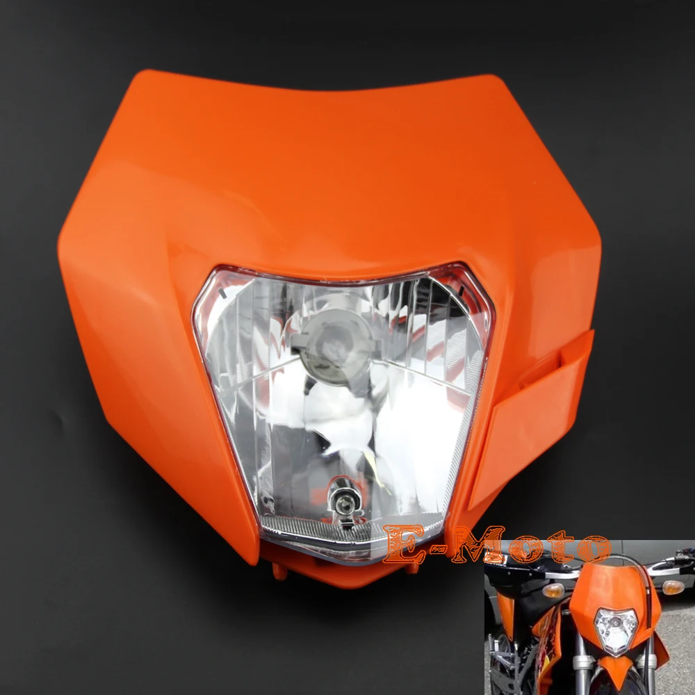 Фара головного света для мотоцикла внедорожного велосипеда супермото Honda Yamaha Suzuki