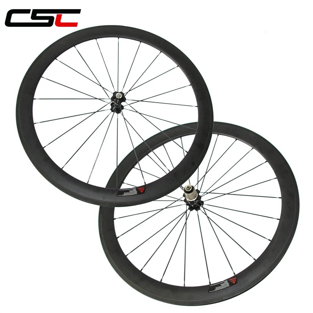 CSC руль велосипеда без внешнего отверстия 23 мм ширина 50 карбоновые колеса