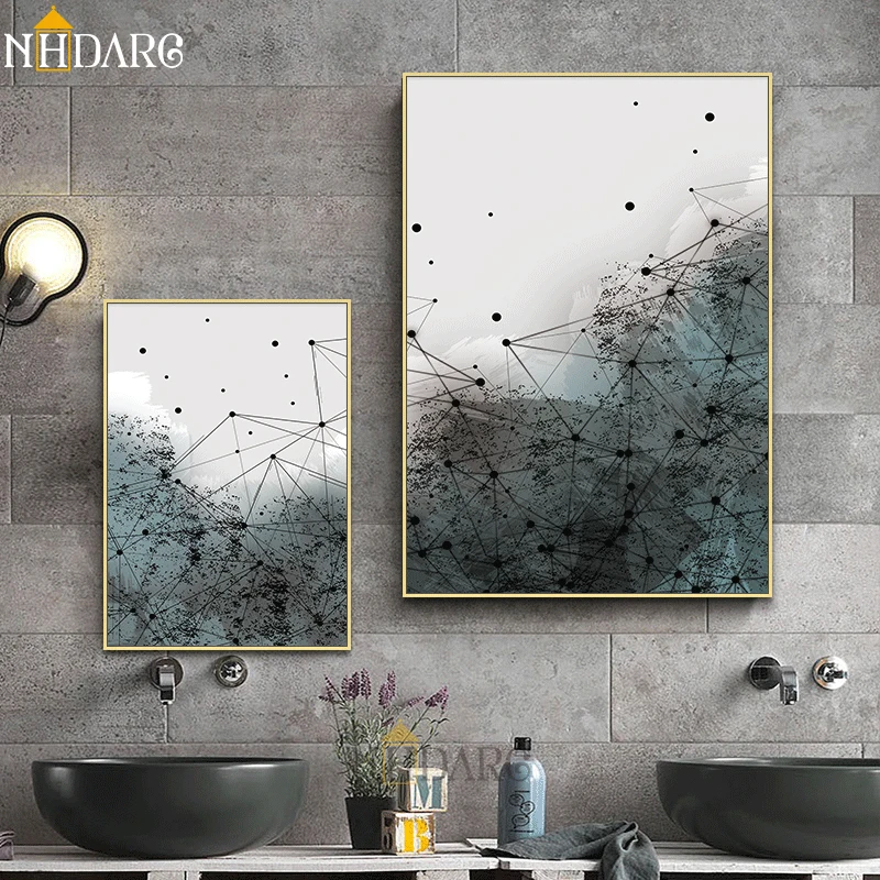 Modern Simple Vogue Abstract Canvas Poster Nordic Decoration Wall Art Print Painting Decorative Picture Scandinavian Home Decor | Дом и сад