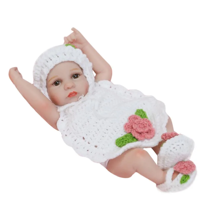 Реалистичная кукла младенец 26 см для новорожденных игрушка девочек подарок на