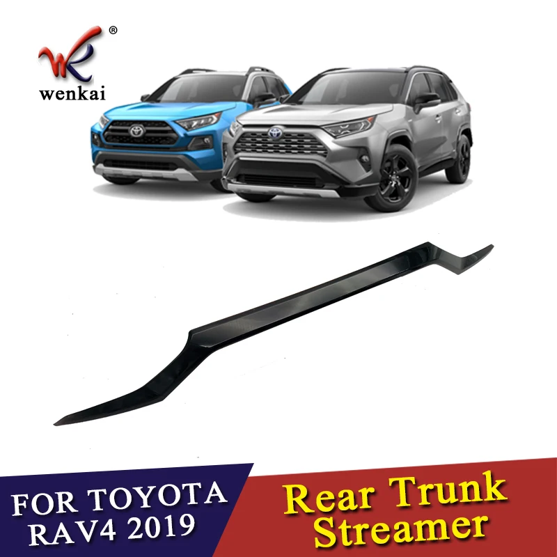 ABS авто украшение задний багажник стример задние ворота Накладка для Toyota RAV4 2019 2020