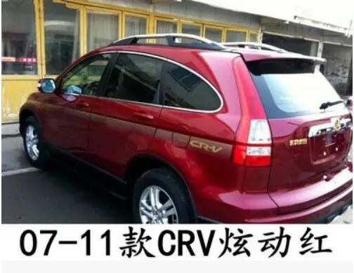 Краски заднего крыла багажник спойлер для 07 11 Honda CRV CR V 2007 2008 2009 2010 2011 быстро EMS (7