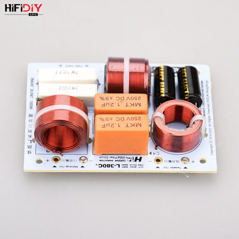 HIFIDIY LIVE Hi-Fi 3Way 3 динамик(твитер+ Средний+ бас) динамик s аудио кроссовер с делителем частоты фильтры L-380C
