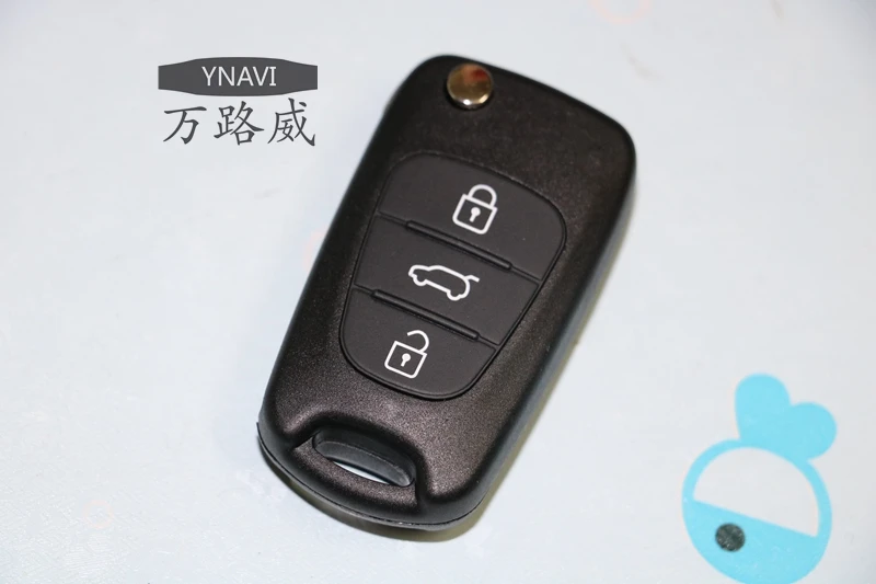 YNAVI 1 шт. брелок для ключей с 3 кнопками сменный корпус Sportage K2 K5 Cerato удаленное чехол