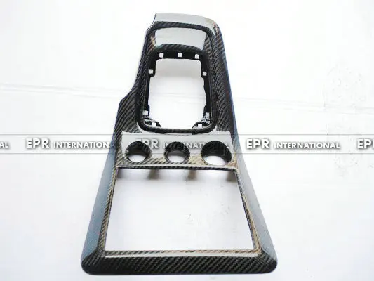 For Nissan S15 Silvia OEM Carbon Fiber Radio&Gear Surround (2pcs) Body Kit Trim Racing Part For Silvia S15 Tuning