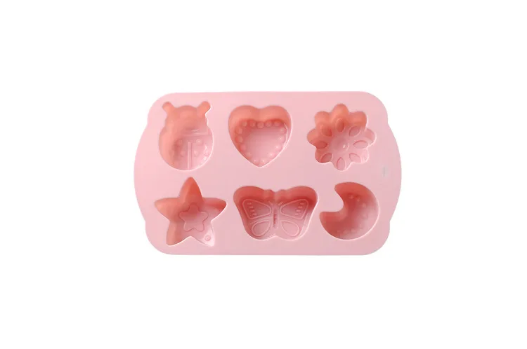 1 шт. формы для выпечки лунный Жук украшение Силиконовая Форма Fondant (сахарная)