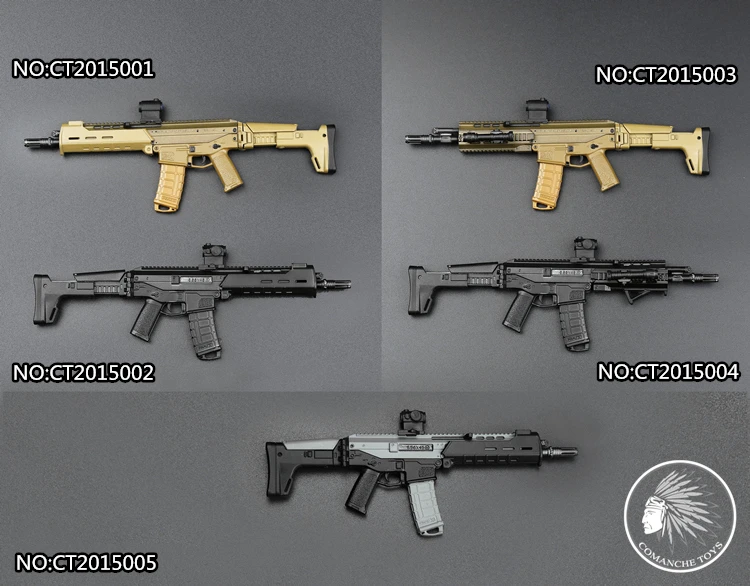 Comanche игрушки CT2015001 5 1/6 мА Gepu сада винтовка Remington ACR Книги об оружии реквизит для