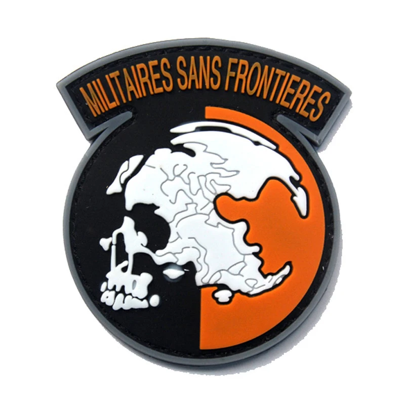 Металлическая Экипировка из ПВХ твердая MGS для мира Walker MILITAIRES SANS FRONTIERES Резиновый