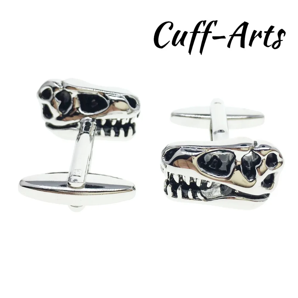 Запонки для мужчин T Rex запонки в форме головы подарки рубашка Bijoux Homme Bouton De Manchette