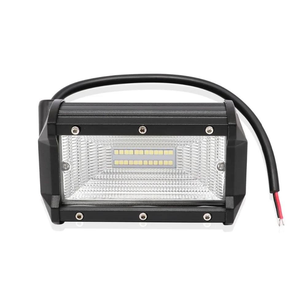 Aslent 5 &quot72W фары для 2 рядной светодиодный рабочий светильник 12v 24v Светодиодные