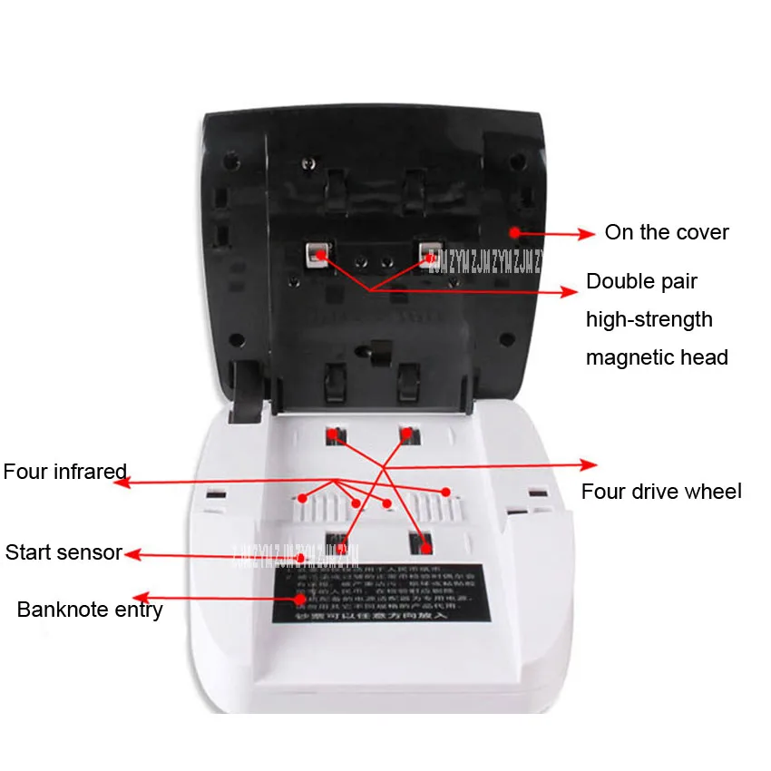 

The 866 detector bank special mini portable intelligent voice version of RMB currency-counting machine