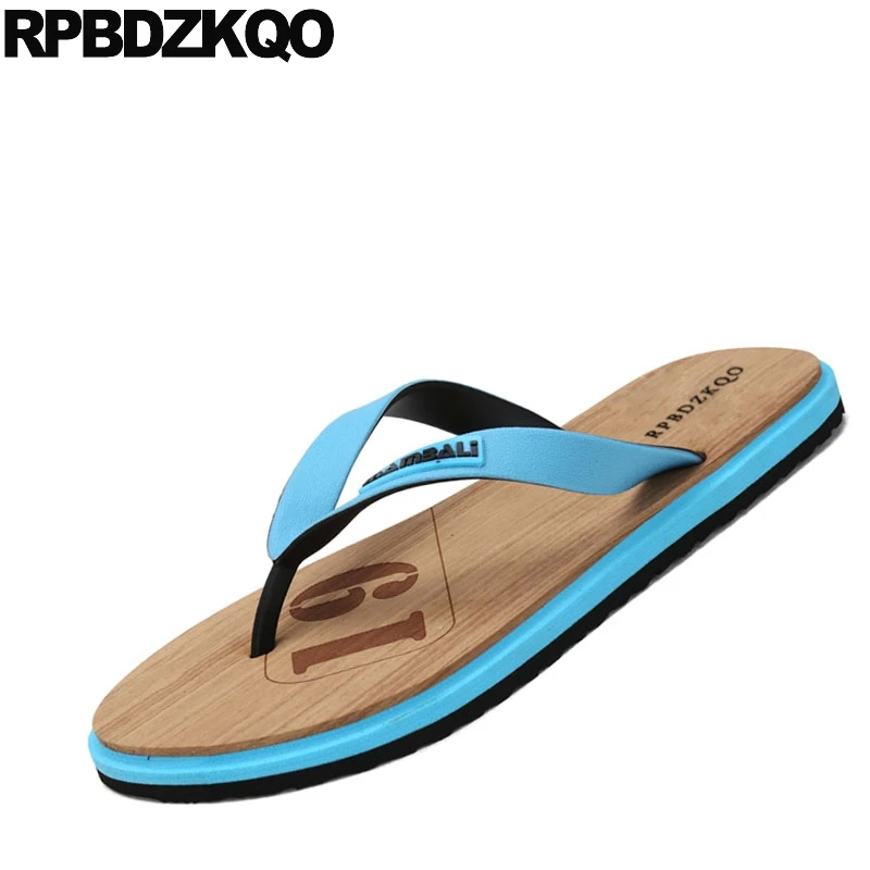 Шлепанцы мужские резиновые мягкие сланцы без застежки водонепроницаемые