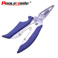 1pcs fishing plier scissor braid line lure cutter hook remover tackle tool cutting fish use scissors fishing pliers pr 046