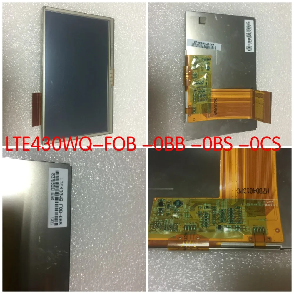 4 3 ''LTE430WQ FOB 0BB 0BS 0CS для TomTom Go 530 630 720 730 930 T 7000 ЖК экран + сенсорный