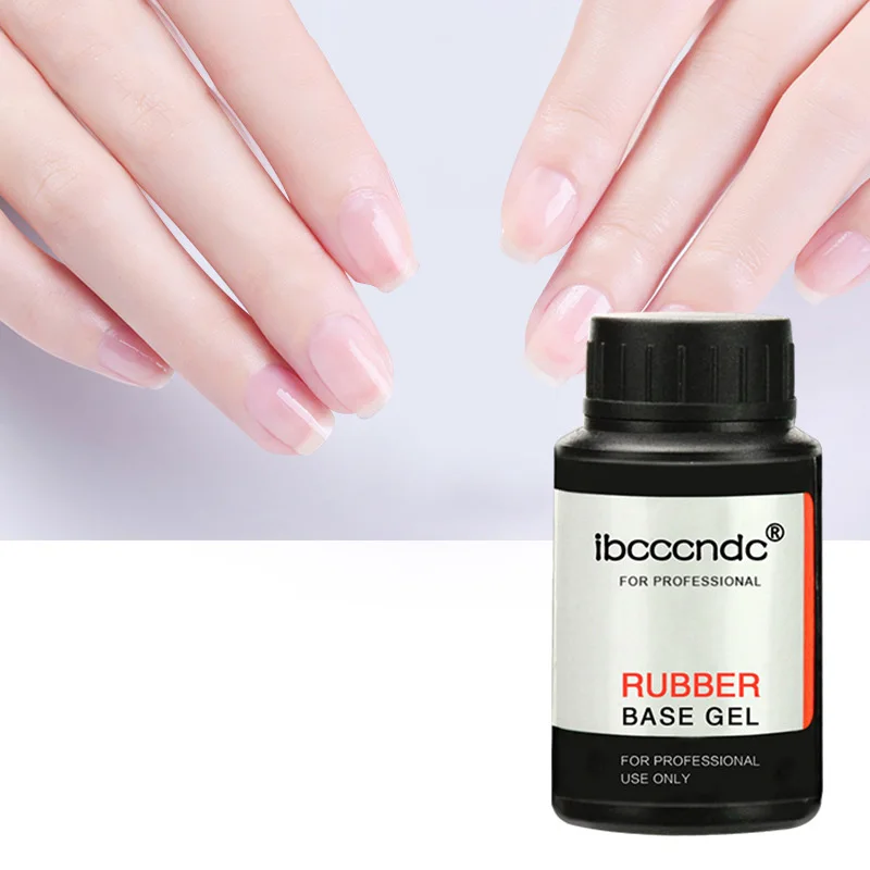 Резиновые Nail Gel Top Coat Базовое покрытие для ногтей Книги по искусству польский