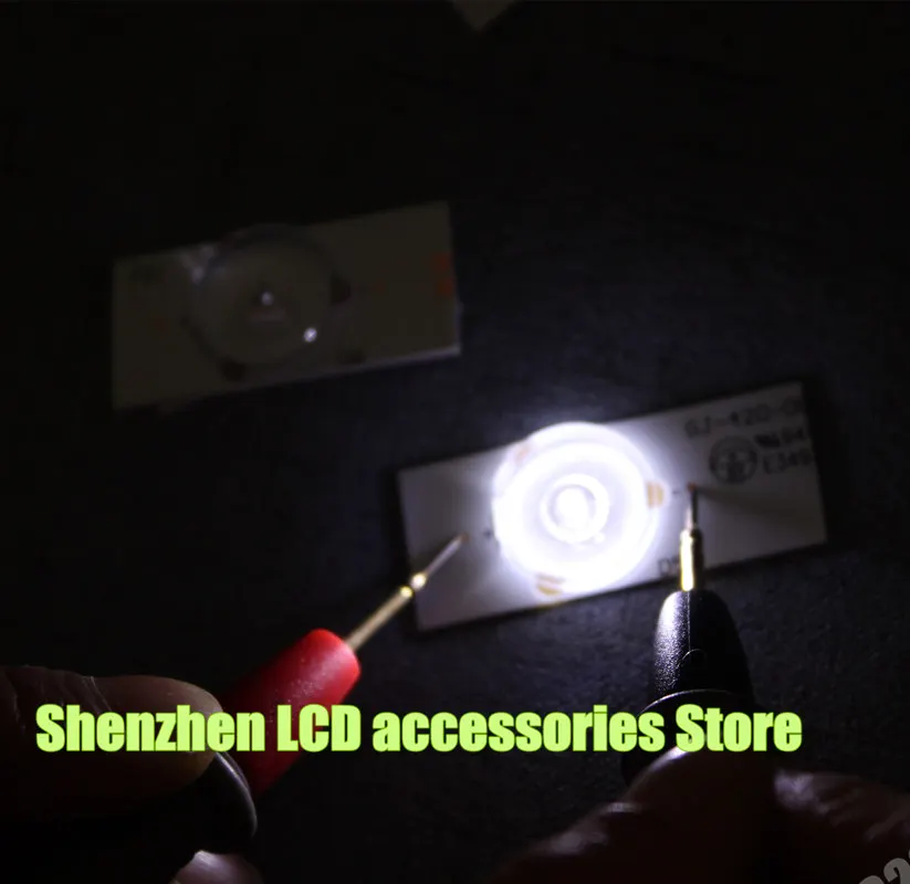 6V вогнутый объектив для Светодиодный Подсветка лента ремонт ТВ CL-40-D307-V3 40PFL5708/F7 40PFL3188 40pfg4109/78 40phg4109/78 40PFT4109/60