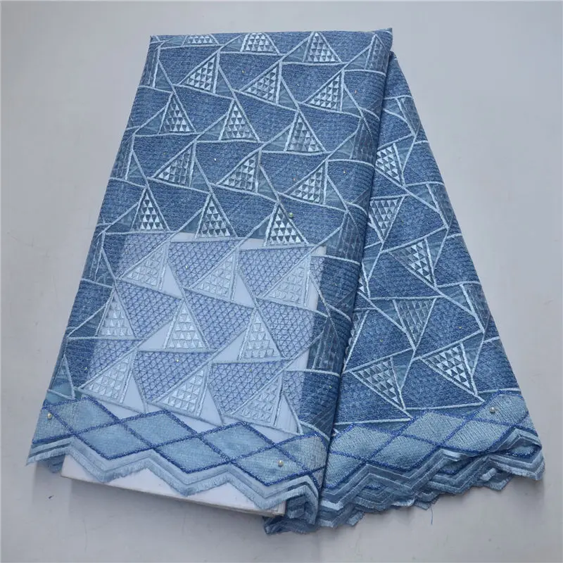 Новейшая зеленая африканская кружевная ткань 2019 Высококачественная вышивка