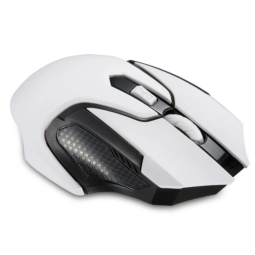 Mosunx Белый 2 4 ГГц беспроводной 4D игровой приемник usb-мыши Pro Gamer для портативных ПК