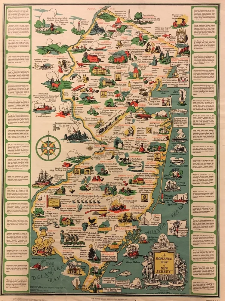 Креативная карта хорошая естественная Аляски линия Ретро ВИНТАЖНЫЙ ПЛАКАТ из