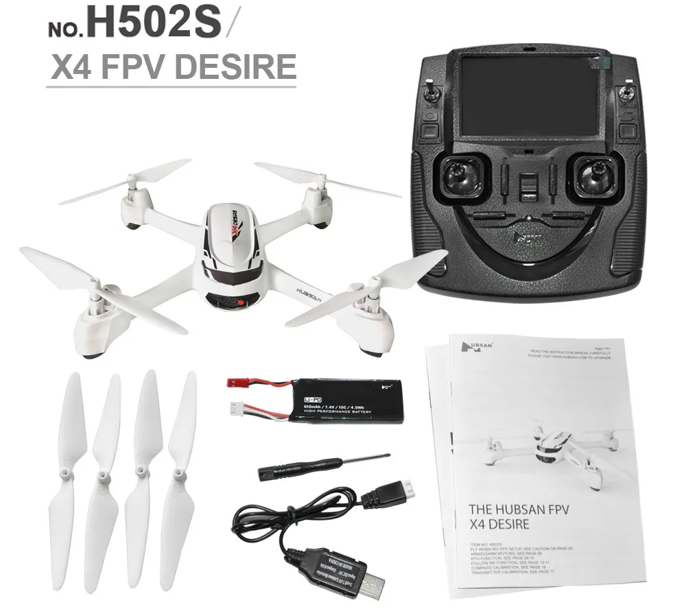 Hubsan X4 H502S дрона с дистанционным управлением 5 8G FPV gps высоты режим Квадрокоптер 720 P